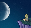 El niño y la luna